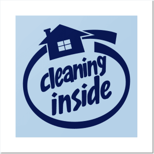 Funny Logo Parody House Spring Cleaning Quotes Posters and Art